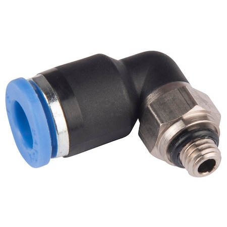 Fipa 90 Degrees elbow screw coupling, Da: 6 mm, M5-male 30.104